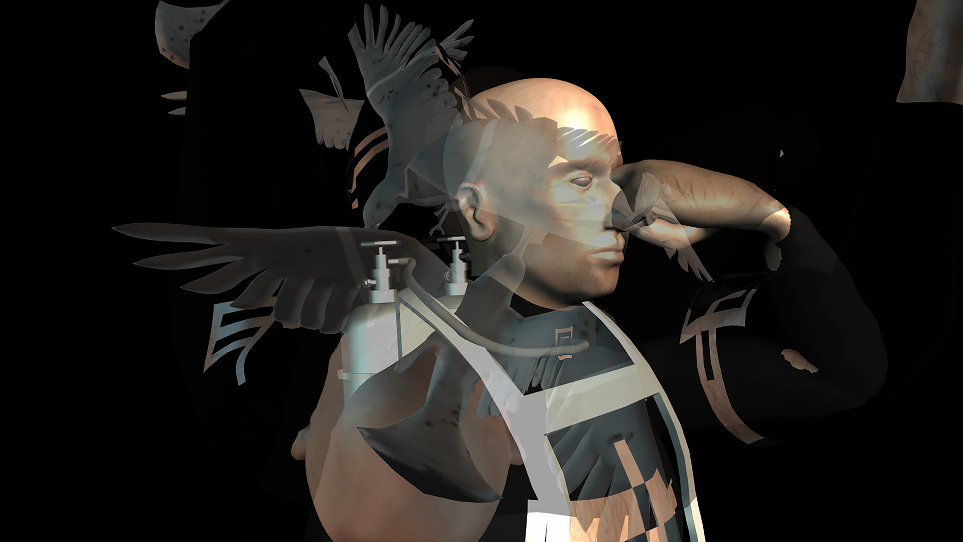 Impenetrable as Night // HD Video with 3D Animation // 2016, TRT: 08:04